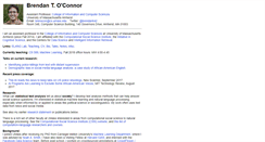 Desktop Screenshot of brenocon.com